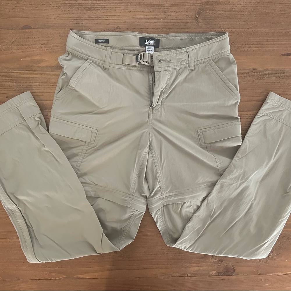 REI Sahara Convertible Pants, Women, Size 4p